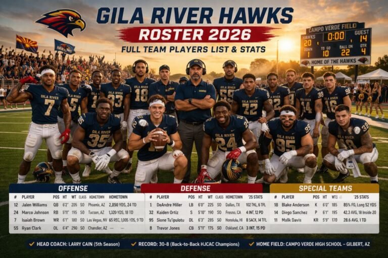gila river hawks roster