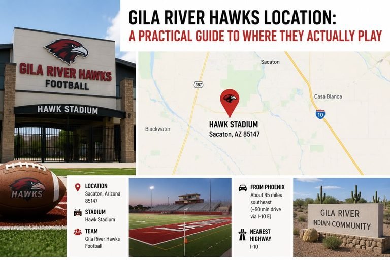 Gila River Hawks Location