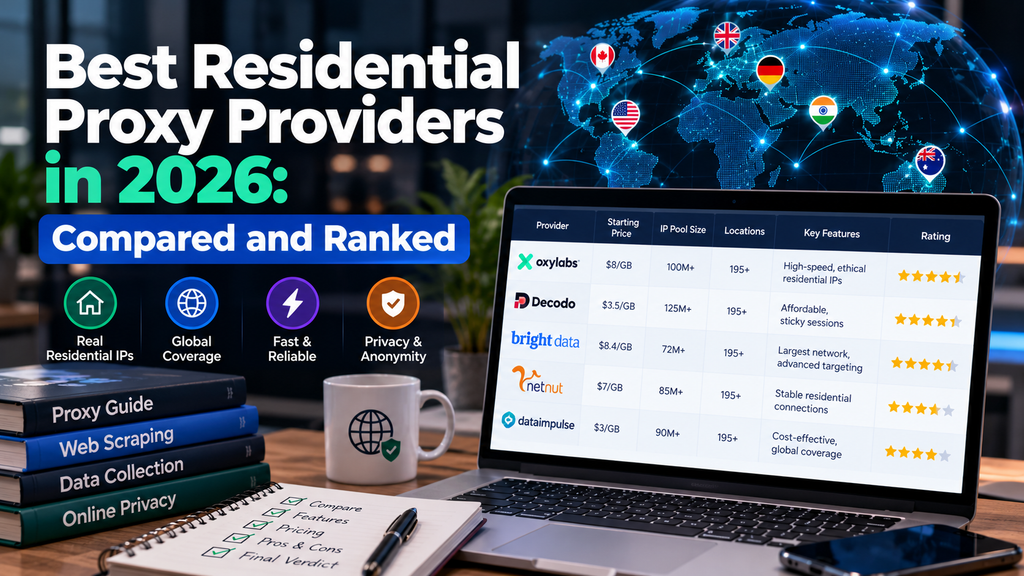 Best Residential Proxy Providers