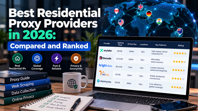 Best Residential Proxy Providers 2026